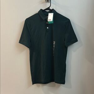 H&M Green Polo Shirt Classic Casual